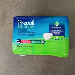 Prevail Per-Fit 360 Daily Briefs Size 1 (20 Count)
